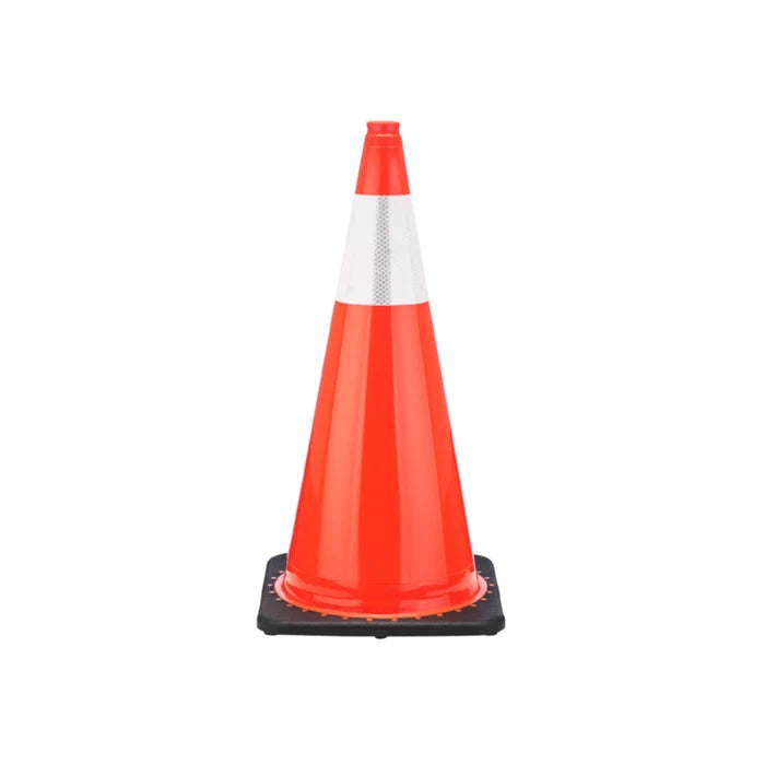 jbc-traffic-safety-cone-orange-28-inch-tall-5-5-lbs-6-inch-3m-reflective-collars