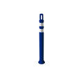 42" JBC Safety Arch Top Traffic Delineator Post - Blue - No base