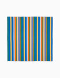 Bandana unisex cotone righe multicolor azzurro - Gallo 1927 - Official Online Shop