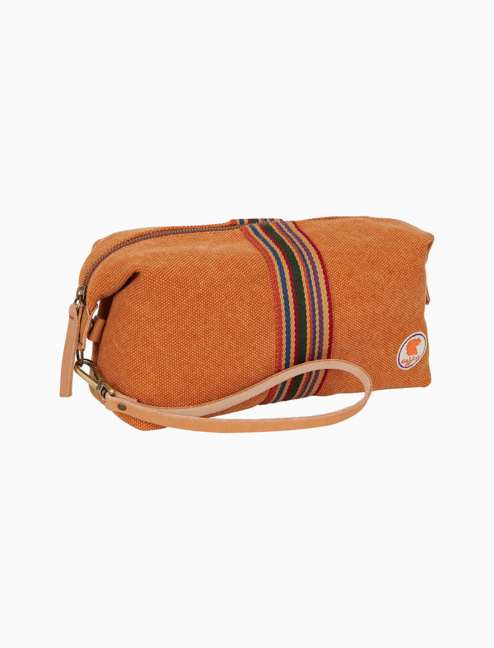Beauty unisex in canvas di cotone tinta unita arancio - Gallo 1927 - Official Online Shop
