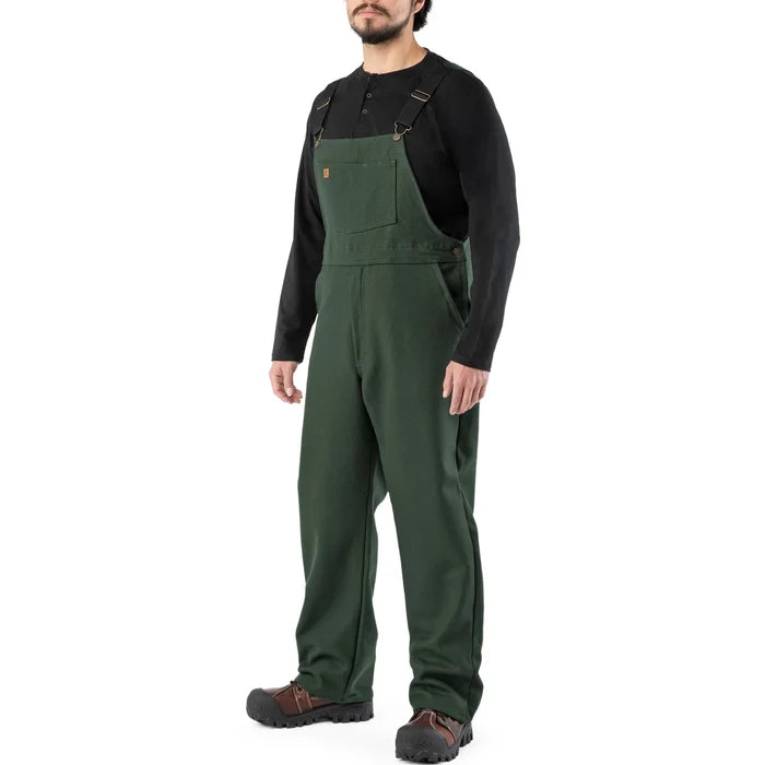 Big Bill 24 OZ Recycled Wool Bib Overall Green - 194