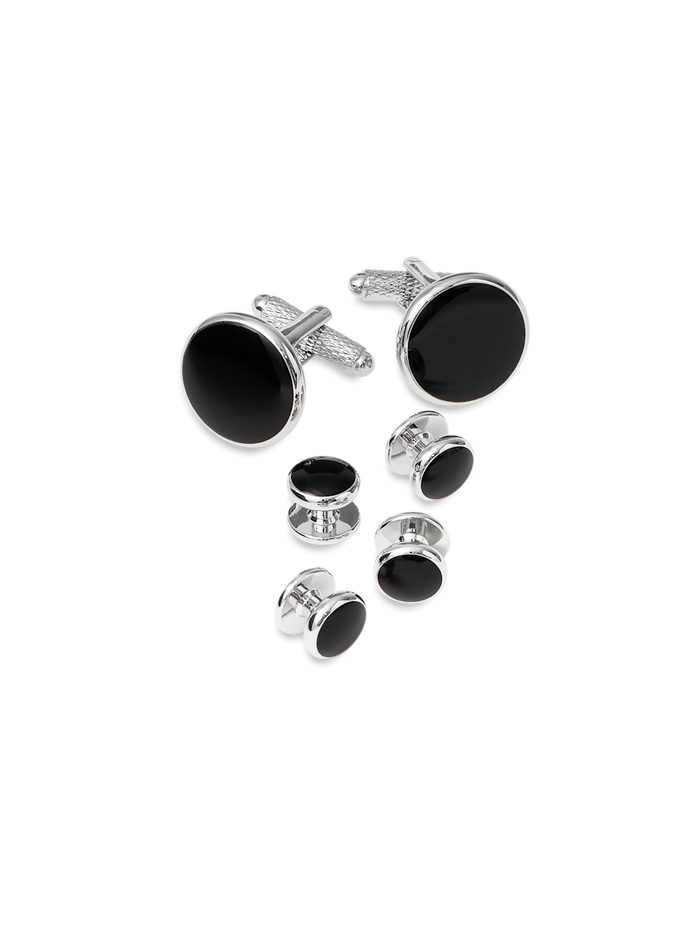 Product Image of Black Onyx Stud Set-Black