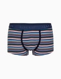 Boxer intimo uomo cotone righe multicolor bianco - Gallo 1927 - Official Online Shop