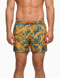 Boxer mare uomo fantasia onde giallo - Gallo 1927 - Official Online Shop