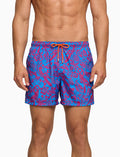 Boxer mare uomo fantasia pappagalli su fondo azzurro - Gallo 1927 - Official Online Shop