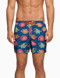 Boxer mare uomo fantasia pesci su fondo blu - Gallo 1927 - Official Online Shop