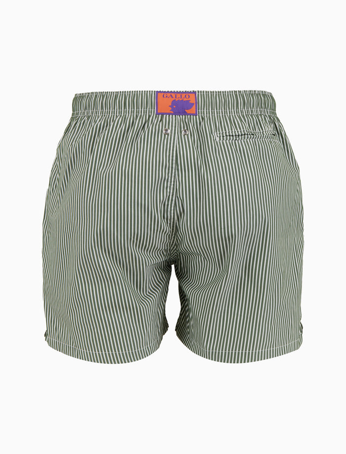 Boxer mare uomo fantasia seersucker verde - Gallo 1927 - Official Online Shop