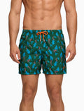 Boxer mare uomo fantasia sirene su fondo verde - Gallo 1927 - Official Online Shop