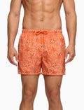 Boxer mare uomo fantasia stelle marine arancio - Gallo 1927 - Official Online Shop