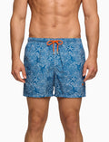 Boxer mare uomo fantasia stelle marine blu - Gallo 1927 - Official Online Shop
