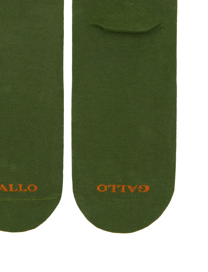 Calze corte uomo cotone verde fantasia Roma Colosseo - Gallo 1927 - Official Online Shop