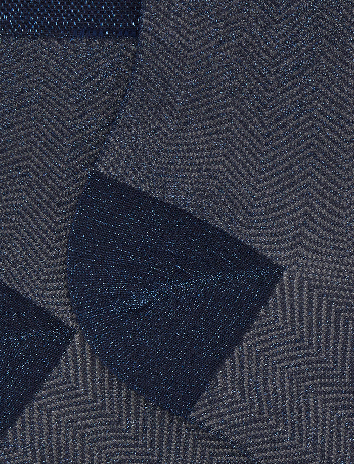 Calze cortissime donna tinta unita blu con effetto scintillante - Gallo 1927 - Official Online Shop