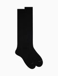 Calze lunghe uomo lana antracite tinta unita - Gallo 1927 - Official Online Shop