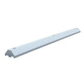 Checkers Parking Stop Curb - Gray - Solid Plastic - 6' Feet Long - No Hardware - CS6C-G