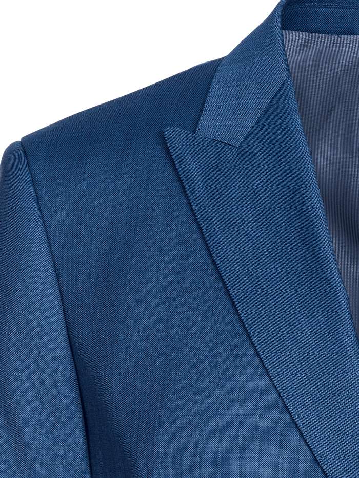 Alternate Image of Classic Fit Sharkskin Double Breasted Peak Lapel Suit Jacket-3