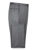 Product Image of Classic Fit Sharkskin Flat Front Suit Pants-Grey