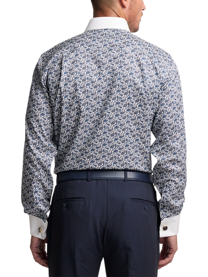 Alternate Image of Comfort Stretch Non-iron Paisley Dress Shirt-4