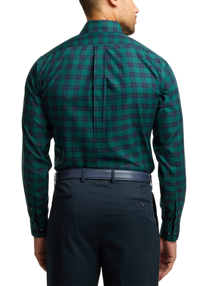 Alternate Image of Comfort Stretch Non-iron Plaid Dress Shirt-4
