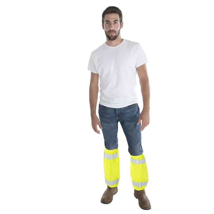 Cordova Class E 2-Inch Silver Reflective Tape Leg Gaiters - VLG10