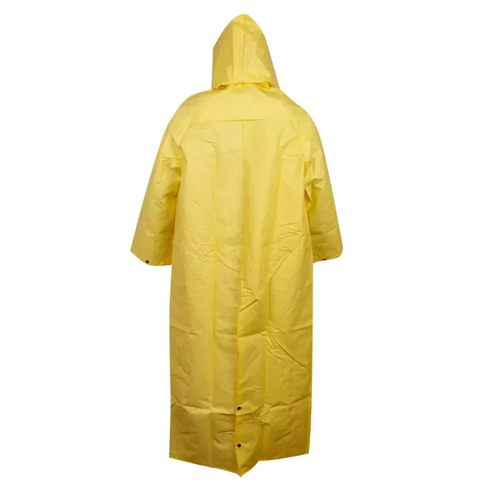 Cordova DEFIANCE-FR .28 mm PVC/Nylon Rain Coat 60-Inch Length Detachable Hood  R8622FRC