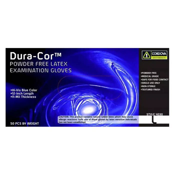 Cordova® Dura-Cor Medical Grade Disposable Gloves - Class 1 - 50 pcs - 4030