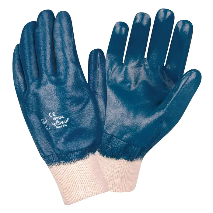 Cordova Safety Brawler II Premium Chemical Gloves  12 Pcs Pack - 6981