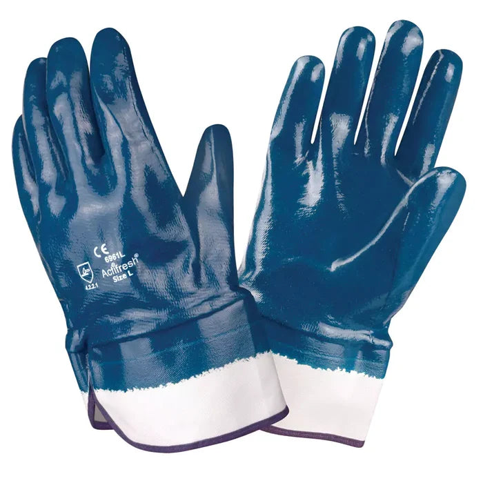 Cordova Safety Brawler Premium Chemical Gloves - 12 Pcs Pack - 6961