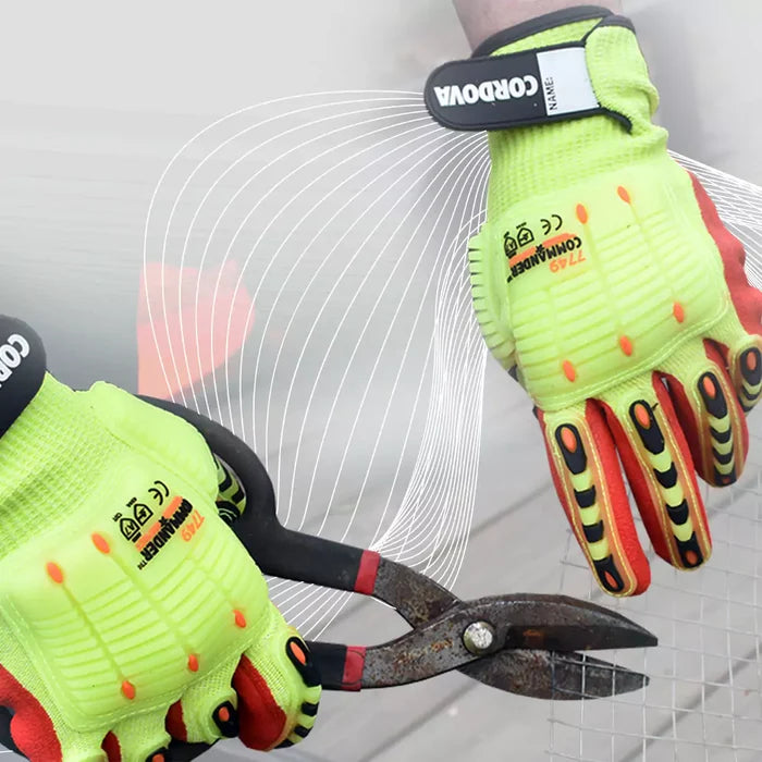 Cordova Safety Commander Cut Resistant Gloves - 13-Gauge ANSI Cut Level A7 - 7749