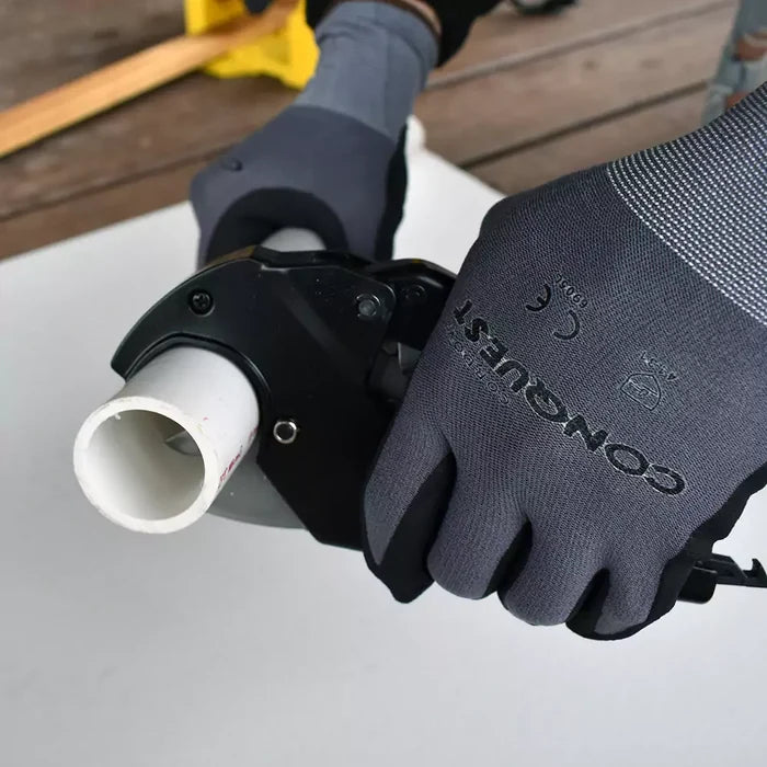 Cordova Safety Conquest Premium Grip Gloves - 15-gauge - 12 Pcs Pack - 6905