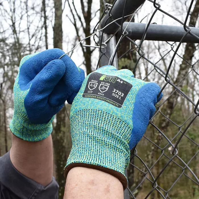 Cordova Safety ION A4 Cut Resistant Gloves - 13-Gauge ANSI Cut Level A4 - 3703