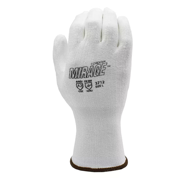Cordova Safety Mirage Cut Resistant Gloves - 13-Gauge ANSI Cut Level A2 - 3712