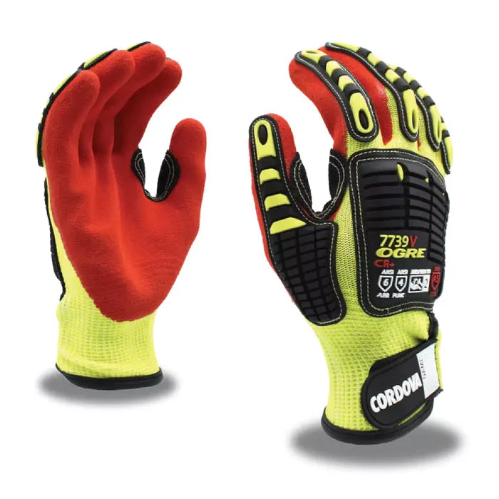 Cordova Safety Ogre CR+ Impact Activity Gloves - 13-Gauge ANSI Cut Level A5 - 7739