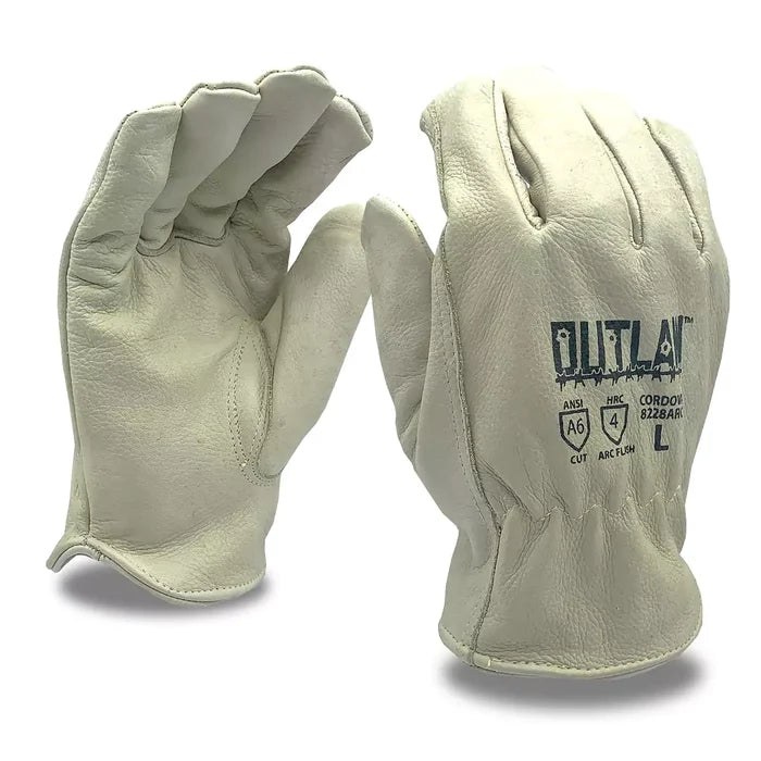 Cordova Safety Outlaw Arc Premium Drive Gloves - ANSI Cut Level A6 - 12 Pcs Pack - 8228ARC