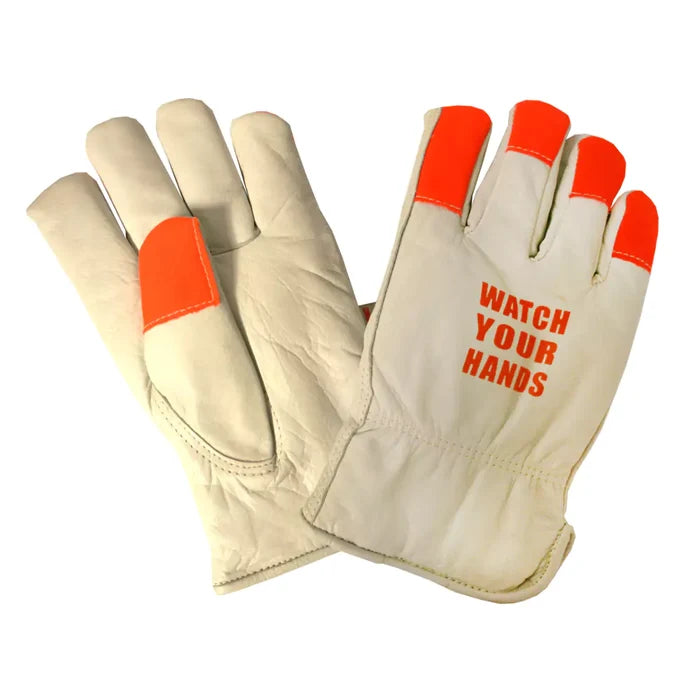 Cordova Safety Premium Cowhide Leather Drivers Gloves - 12 Pcs Pack - 8255