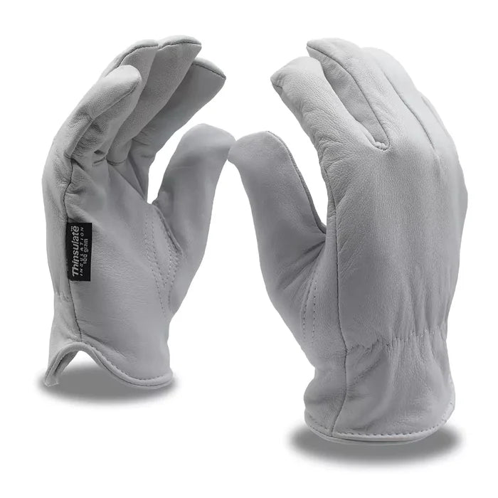Cordova Safety Premium Grain Cold Weather Leather Gloves - 12 Pcs Pack - 8550