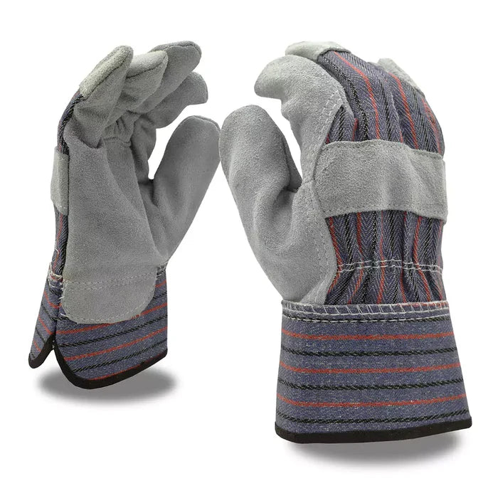 Cordova Safety Premium Leather Palm Gloves - 12 Pcs Pack - 7300R