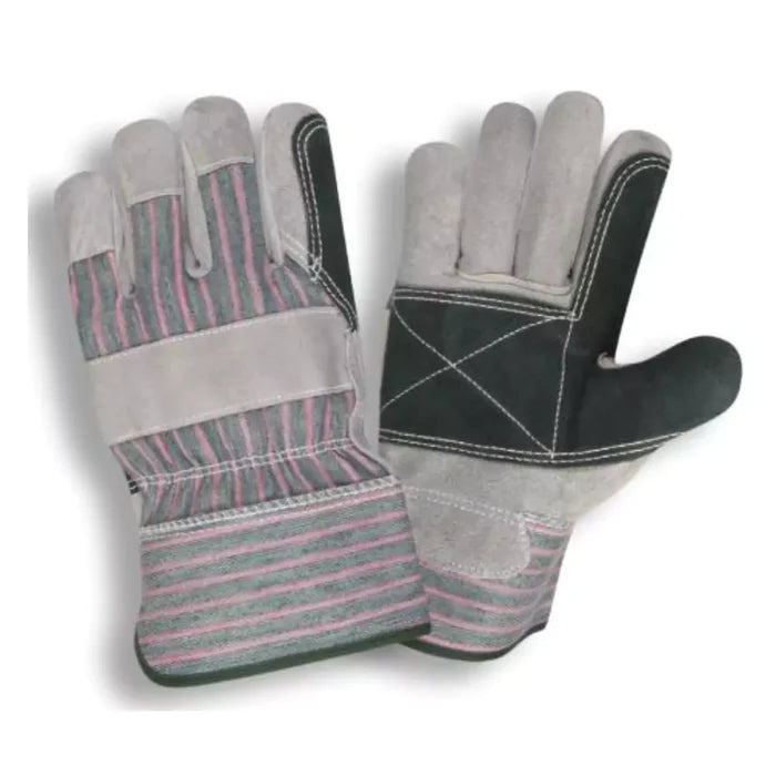 Cordova Safety Premium Leather Palm Gloves - 12 Pcs Pack - 7351R