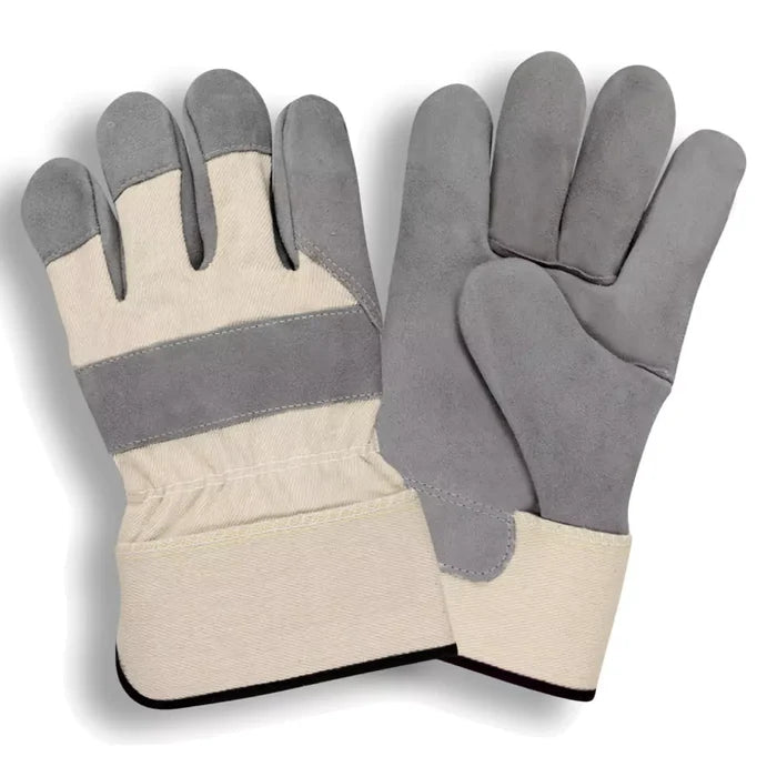 Cordova Safety Premium Leather Palm Gloves - 12 Pcs Pack - 7500A