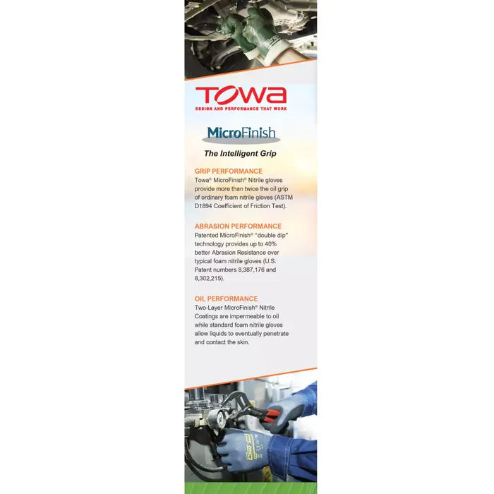 Cordova Safety Towa Activgrip Grip Gloves - 13-Gauge - 12 Pcs Pack - AG581