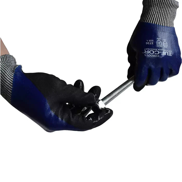 Cordova Safety Tuf-Cor Cut Resistant Gloves - 13-Gauge ANSI Cut Level A4 - 3726