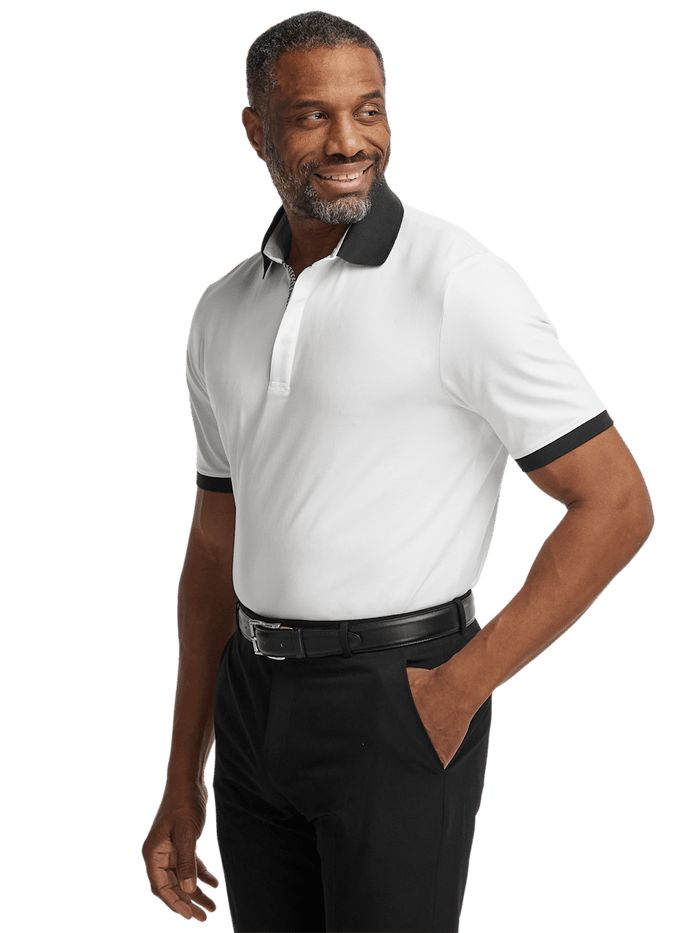 Alternate Image of Cotton Blend Three Button Polo-4