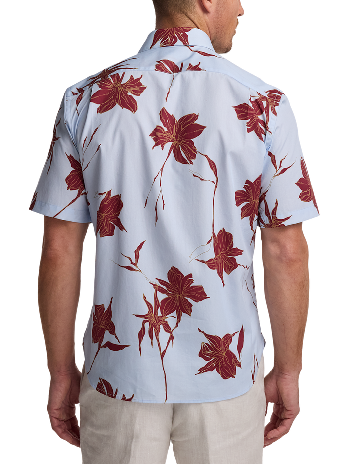 Alternate Image of Cotton Botanical Casual Shirt-4