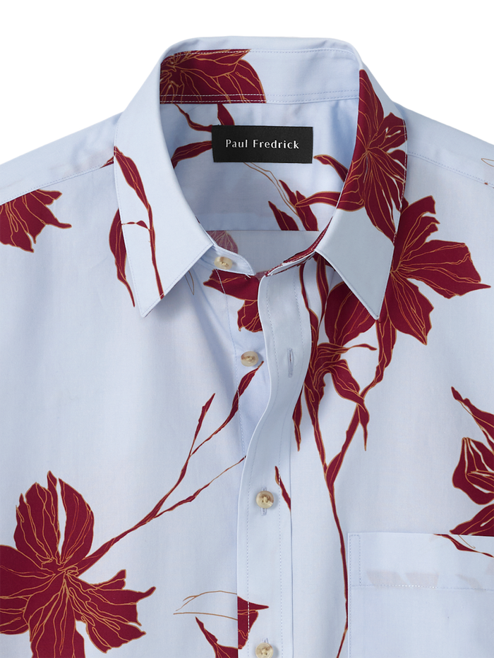 Alternate Image of Cotton Botanical Casual Shirt-5