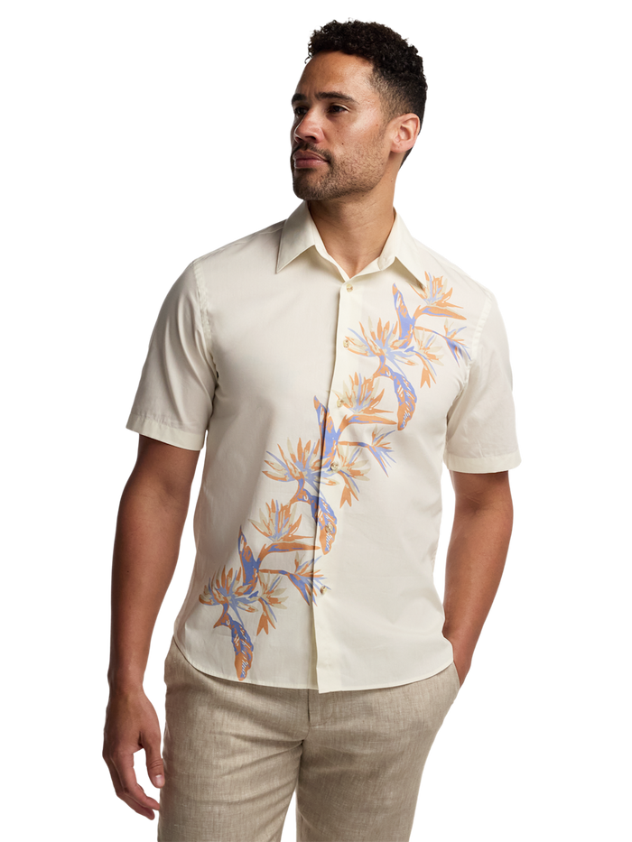 Alternate Image of Cotton Botanical Casual Shirt-1