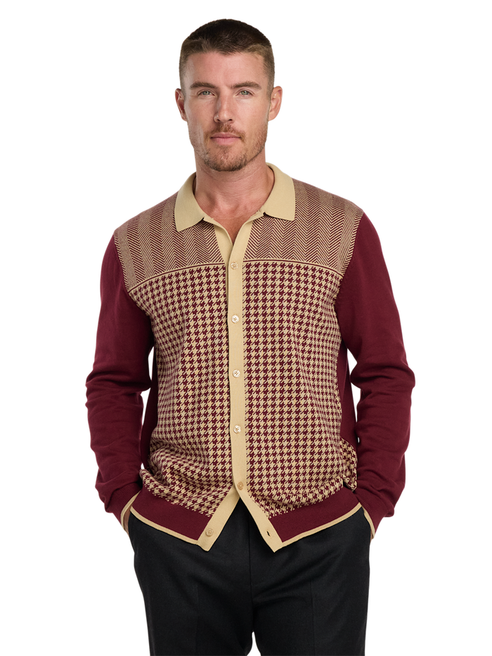 Alternate Image of Cotton Button Front Polo-1