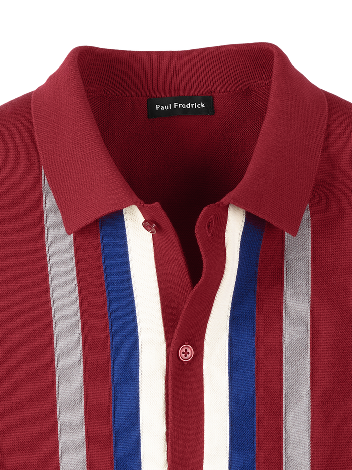 Alternate Image of Cotton Button Front Polo-5