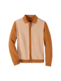 Product Image of Cotton Button Front Polo-Cognac