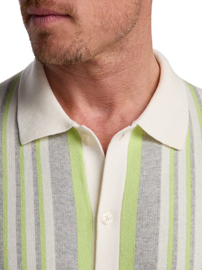 Alternate Image of Cotton Button Front Polo-2