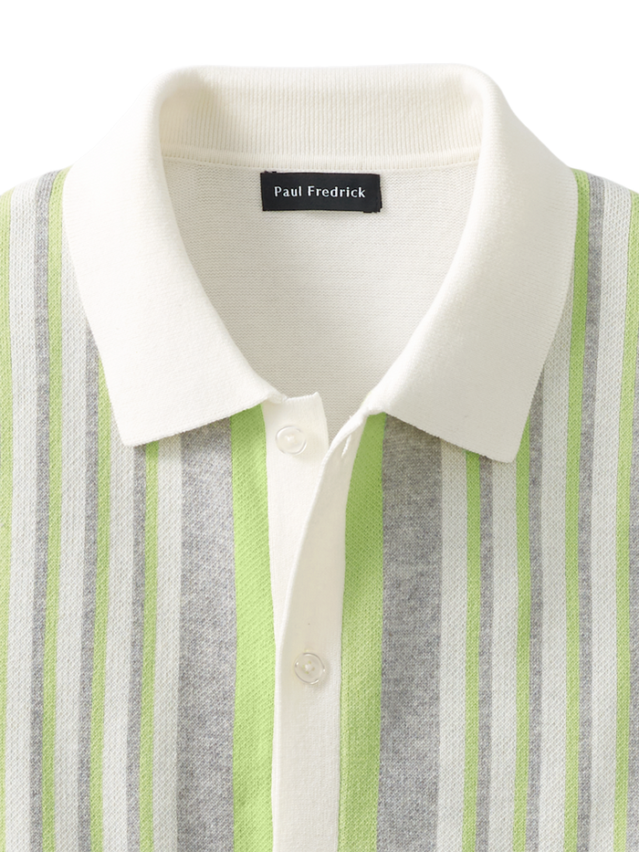 Alternate Image of Cotton Button Front Polo-5