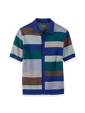 Product Image of Cotton Button Front Polo-Multi